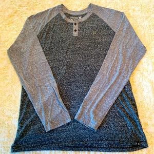 Hurley Men’s Sz Large Long Sleeve T-Shirt